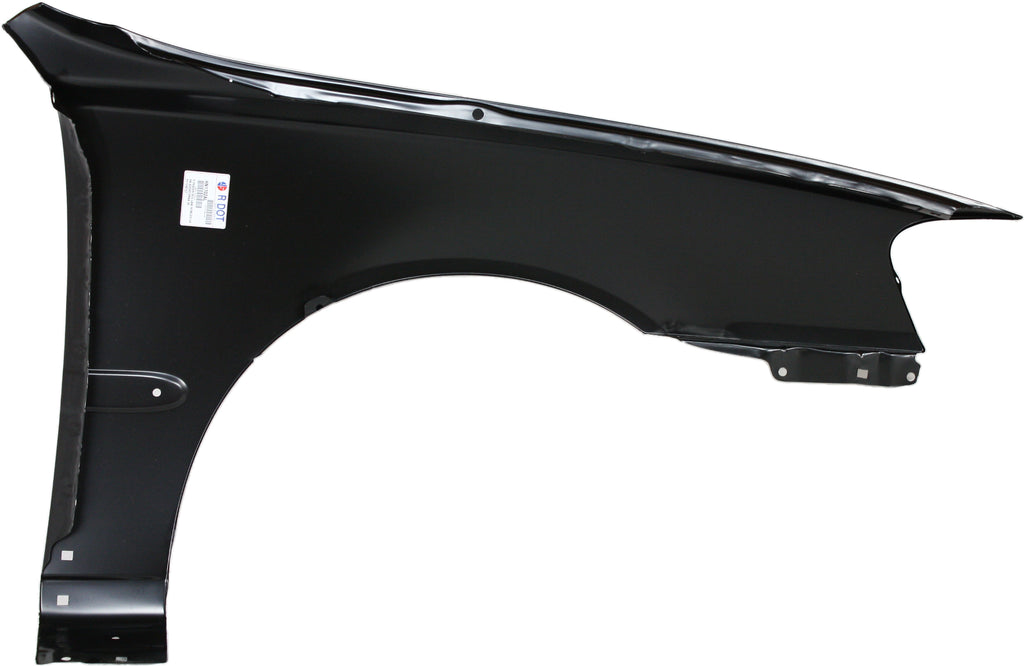 ACCENT 00-02 FRONT FENDER LH, Primed, w/ Body Side Molding Holes