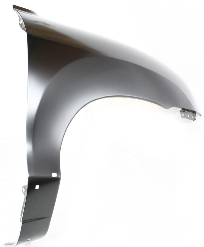 SANTA FE 01-06 FRONT FENDER RH, Primed, (Exc. Base/GL Models), w/ Molding Hole