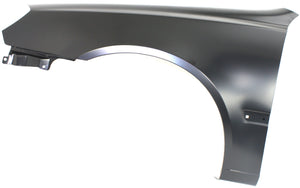 ACCENT 03-06 FRONT FENDER LH, Primed, Hatchback/Sedan, w/o Rocker Panel Molding Holes