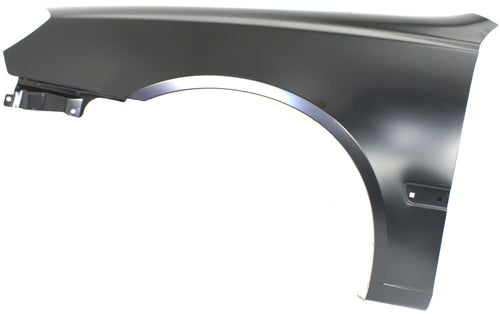 ACCENT 03-06 FRONT FENDER LH, Primed, Hatchback/Sedan, w/o Rocker Panel Molding Holes