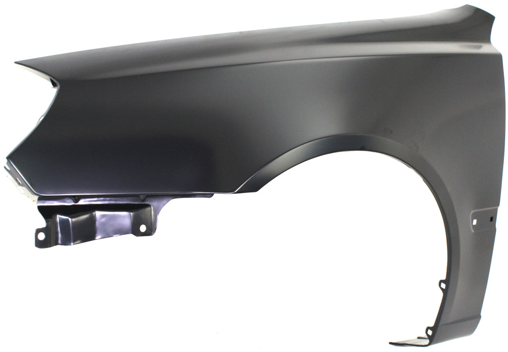 ACCENT 03-06 FRONT FENDER LH, Primed, Hatchback/Sedan, w/o Rocker Panel Molding Holes