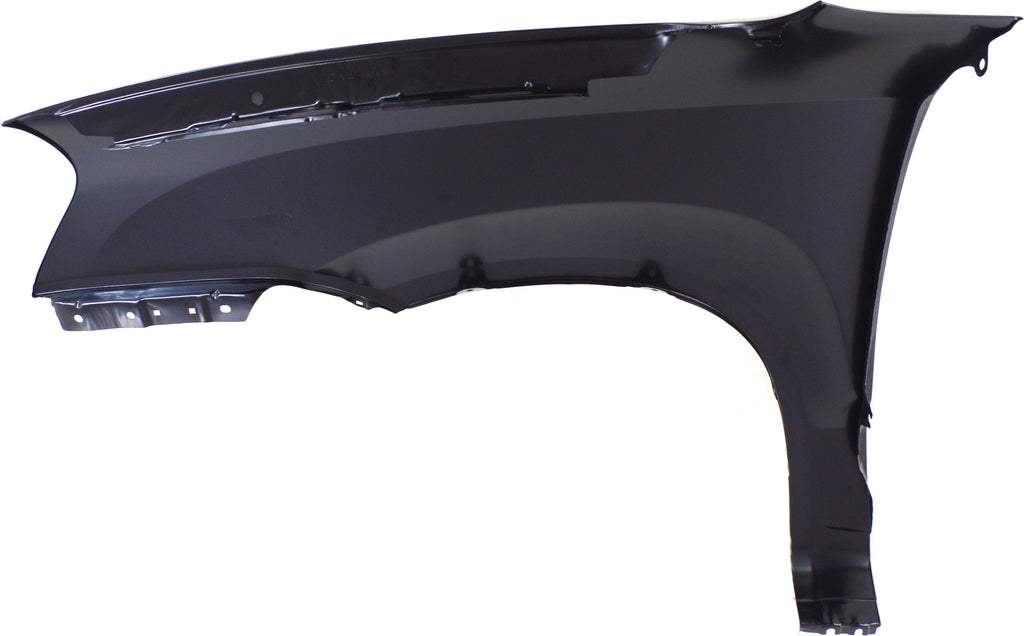 TUCSON 05-09 FRONT FENDER RH, Primed, 2.0L Eng, w/o Signal Light and Side Cladding Hole
