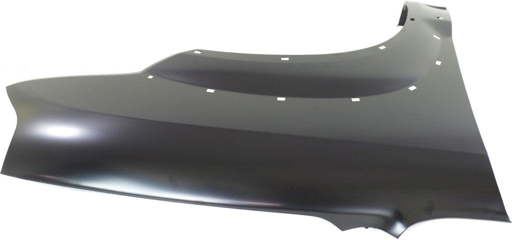 TUCSON 05-09 FRONT FENDER RH, Primed, 2.0L Eng., w/o Signal Light Hole, w/ Side Cladding Hole, Steel