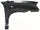 TUCSON 05-09 FRONT FENDER LH, Primed, 2.0L Eng., w/o Signal Light Hole, w/ Side Cladding Hole, Steel