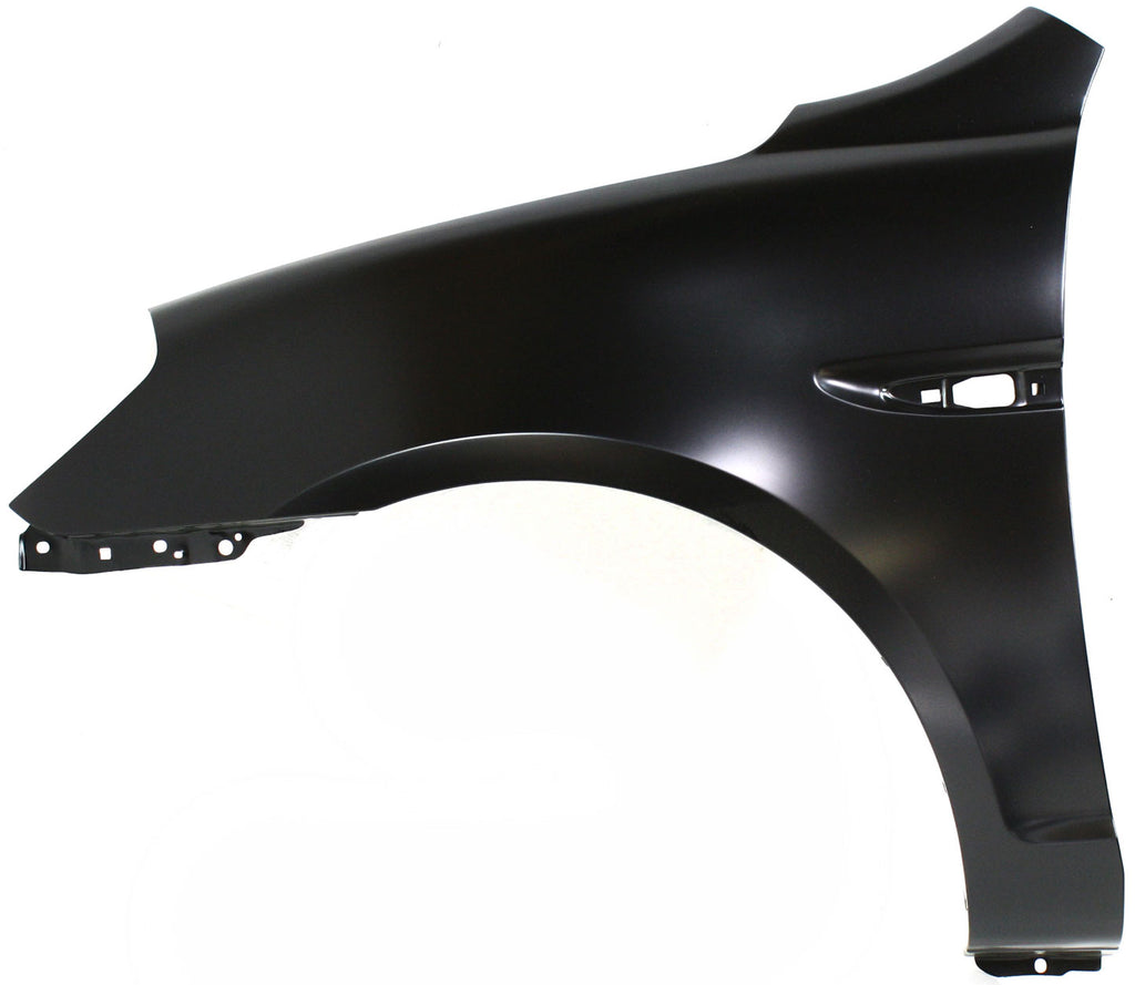 ACCENT 06-11 FRONT FENDER LH, Primed, (Hatchback 07-11)/Sedan, Steel, w/ Side Lamp Hole - CAPA