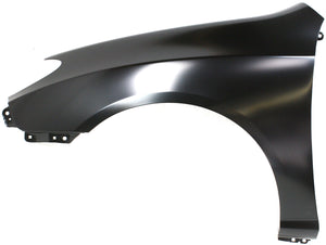 ELANTRA 07-10 FRONT FENDER LH, Primed, Sedan, w/o Signal Light Hole - CAPA