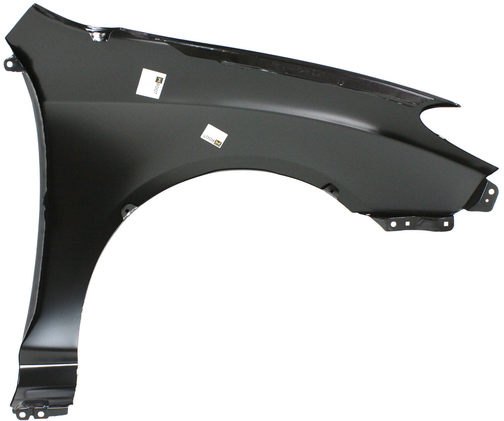 ELANTRA 07-10 FRONT FENDER LH, Primed, Sedan, w/o Signal Light Hole - CAPA