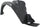 ACCENT 00-02 FRONT FENDER LINER RH, Hatchback