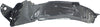 CIVIC 03-03 FRONT FENDER LINER LH, Hybrid Model