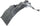 INSIGHT 00-06 FRONT FENDER LINER LH, Front Section