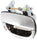 ACCENT 00-06 EXTERIOR FRONT DOOR HANDLE RH, All Chrome, Plastic, w/ Keyhole, Hatchback/Sedan