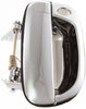 ACCENT 00-06 EXTERIOR FRONT DOOR HANDLE LH, All Chrome, Plastic, w/ Keyhole, Hatchback/Sedan