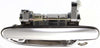 ACCENT 00-06 EXTERIOR FRONT DOOR HANDLE LH, All Chrome, Plastic, w/ Keyhole, Hatchback/Sedan