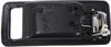 ACCORD 90-93 FRONT INTERIOR DOOR HANDLE LH, Chrome + Black, w/o Power Lock, USA Built, Coupe
