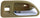 ACCORD 94-97 REAR INTERIOR DOOR HANDLE RH, Chrome Biege, Sedan/Wagon