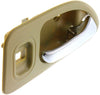 ACCORD 94-97 REAR INTERIOR DOOR HANDLE RH, Chrome Biege, Sedan/Wagon