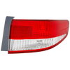 ACCORD 03-04 TAIL LAMP RH, Outer, Lens and Housing, Sedan