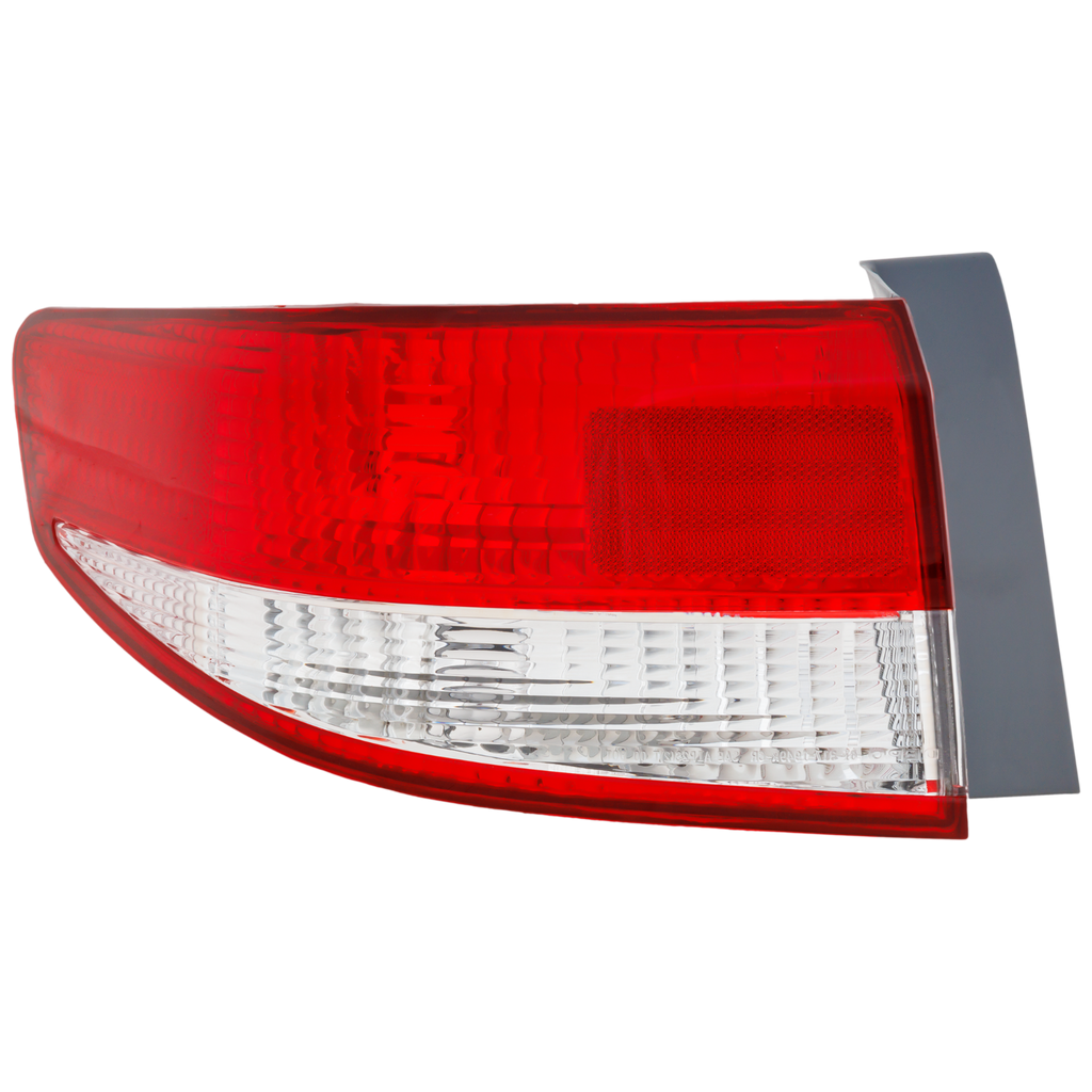 ACCORD 03-04 TAIL LAMP LH, Outer, Lens and Housing, Sedan
