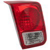 Tail Lamp Left Driver Side For 2003-2005 Honda Civic Inner Assembly Sedan Replacement H731304
