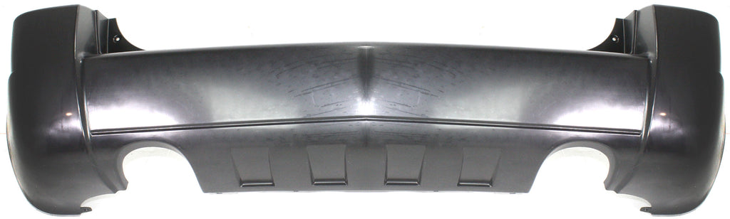 TUCSON 05-09 REAR BUMPER COVER, Primed, 2.7L Eng, w/ Dual Exhaust Holes, w/o Sensor Holes, w/o Garnish