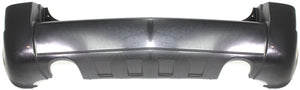TUCSON 05-09 REAR BUMPER COVER, Primed, 2.7L Eng, w/ Dual Exhaust Holes, w/o Sensor Holes, w/o Garnish
