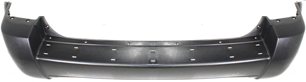 TUCSON 05-09 REAR BUMPER COVER, Primed, 2.7L Eng, w/ Dual Exhaust Holes, w/o Sensor Holes, w/o Garnish