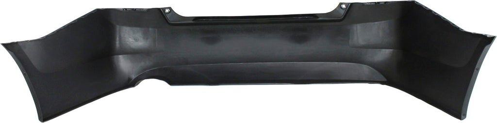 ACCORD 08-12 REAR BUMPER COVER, Primed, w/ Single Exhaust Hole, 4 Cyl, Sedan - CAPA