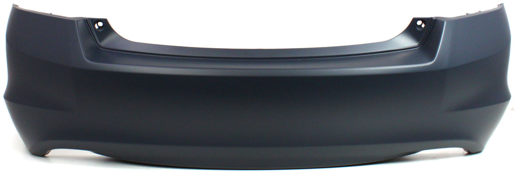 ACCORD 08-12 REAR BUMPER COVER, Primed, w/ Dual Exhaust Holes, 6 Cyl, Sedan - CAPA