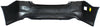 ACCORD 08-12 REAR BUMPER COVER, Primed, w/ Dual Exhaust Holes, 6 Cyl, Sedan - CAPA