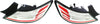 CIVIC 06-08 CLEAR TAIL LAMP RH and LH, Assembly, LED, Chrome, Set of 2, Coupe
