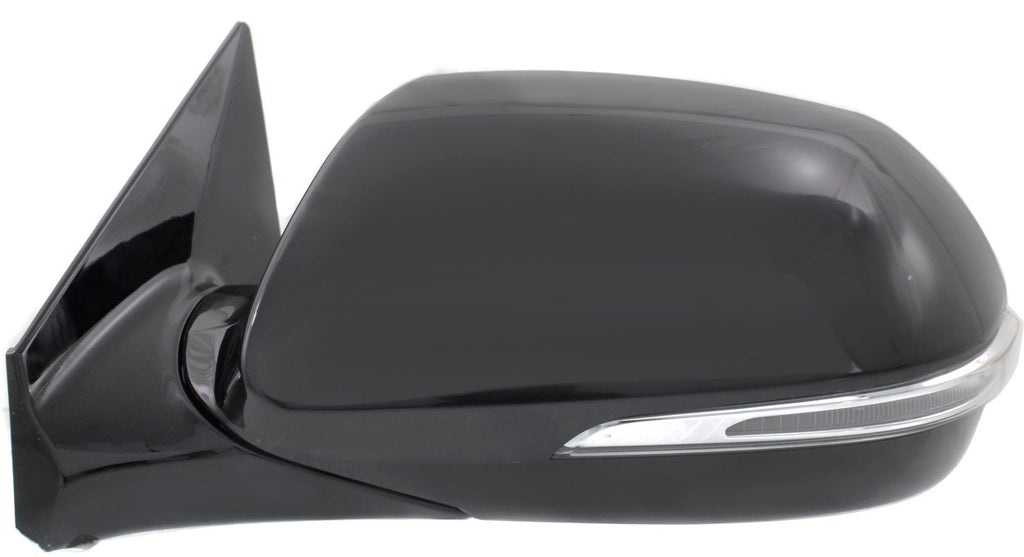 SANTA FE 13-16 MIRROR LH, Power, Manual Folding, Heated, Paintable, w/ Signal Light, w/o BSD, (Exc. Sport Model)