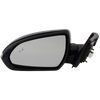 ELANTRA 17-18 MIRROR LH, Power, Manual Folding, Heated, Paintable, w/ BSD, In-housing Signal Light, USA Built Vehicle