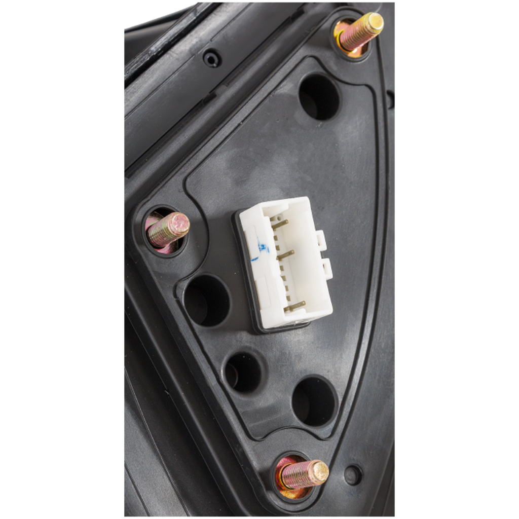 ELANTRA 17-18 MIRROR LH, Power, Manual Folding, Heated, Paintable, w/ BSD, In-housing Signal Light, USA Built Vehicle