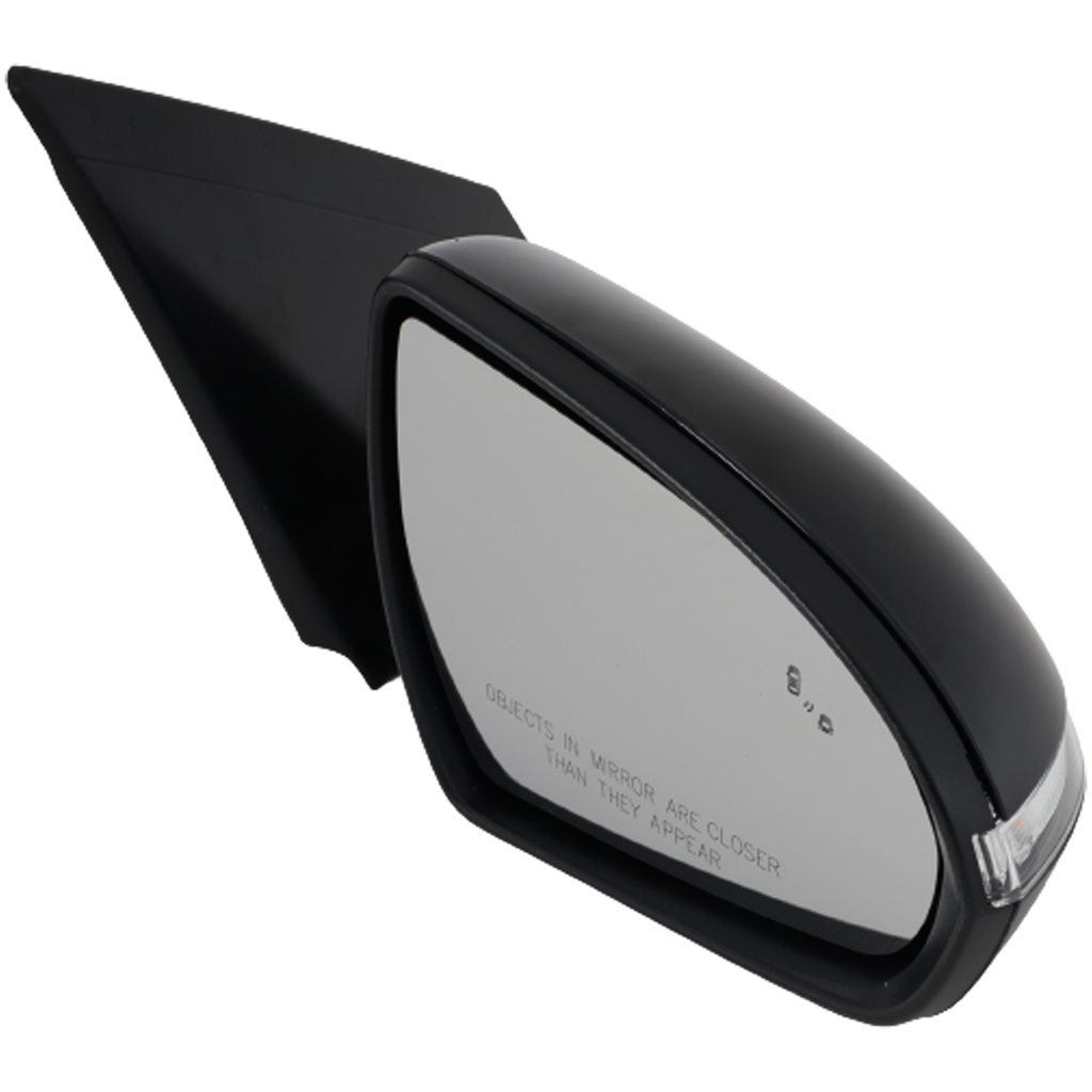 ELANTRA 17-18 MIRROR RH, Power, Manual Folding, Heated, Paintable, w/ BSD, In-housing Signal Light, USA Built Vehicle