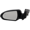 ELANTRA 19-20 MIRROR LH, Power, Manual Folding, Heated, Paintable, w/ Blind Spot Glass, In-housing Signal Light, and Memory, w/o Auto Dimming, USA Built Vehicle