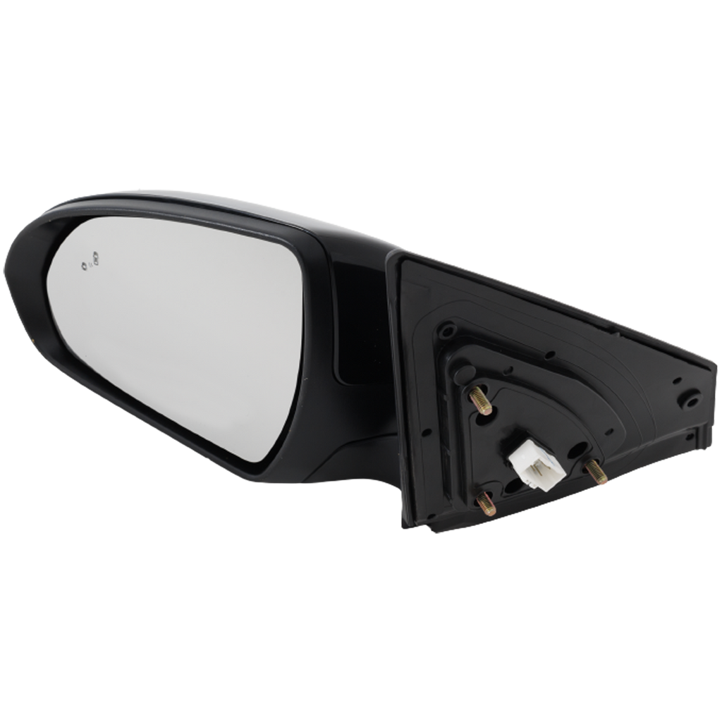 ELANTRA 19-20 MIRROR LH, Power, Manual Folding, Heated, Paintable, w/ Blind Spot Glass and In-housing Signal Light, w/o Auto Dimming and Memory, Korea Built Vehicle