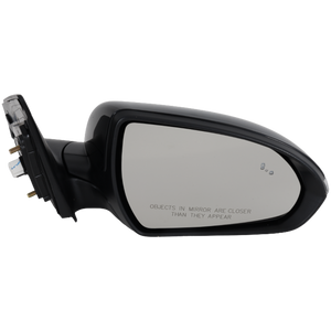 ELANTRA 19-20 MIRROR RH, Power, Manual Folding, Heated, Paintable, w/ BSD, In-housing Signal Light, and Memory, w/o Auto Dimming, Korea Built Vehicle