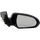 ELANTRA 17-18 MIRROR RH, Power, Manual Folding, Heated, Paintable, w/ Blind Spot Glass, In-housing Signal Light, and Memory, w/o Auto Dimming