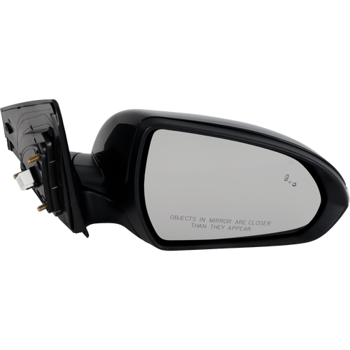ELANTRA 17-18 MIRROR RH, Power, Manual Folding, Heated, Paintable, w/ Blind Spot Glass, In-housing Signal Light, and Memory, w/o Auto Dimming