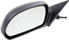 ELANTRA 01-06 MIRROR LH, Manual Remote, Manual Folding, Non-Heated, Paintable, w/o Auto Dimming, BSD, Memory, and Signal Light