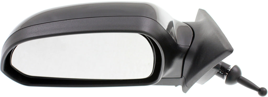 ELANTRA 01-06 MIRROR LH, Manual Remote, Manual Folding, Non-Heated, Paintable, w/o Auto Dimming, BSD, Memory, and Signal Light