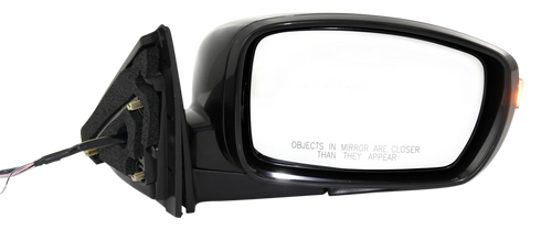 GENESIS 09-14 MIRROR RH, Power, Manual Folding, Heated, Paintable, w/ Signal Light, Sedan