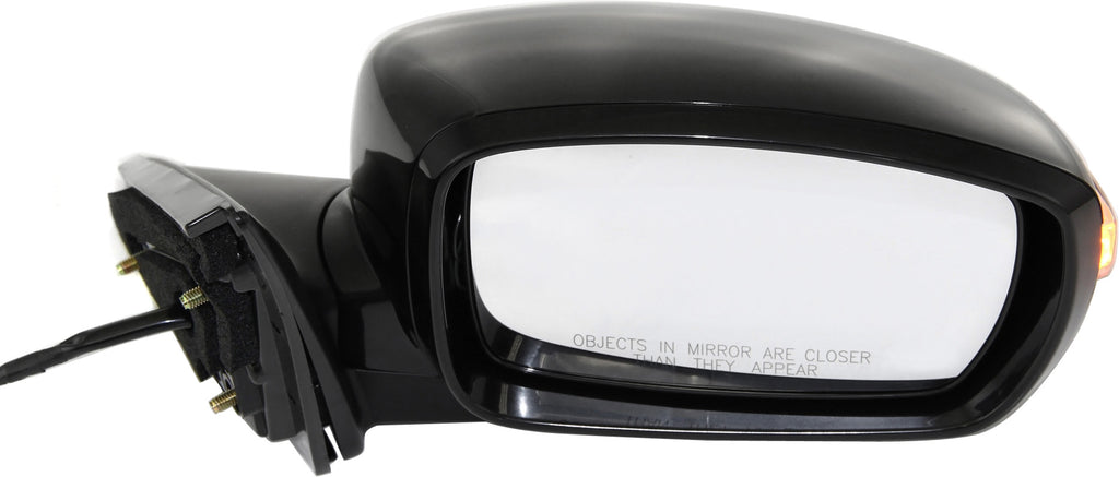 GENESIS 09-14 MIRROR RH, Power, Manual Folding, Heated, Paintable, w/ Signal Light, Sedan