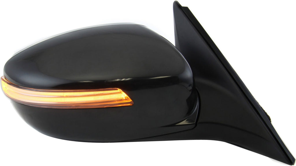 GENESIS 09-14 MIRROR RH, Power, Manual Folding, Heated, Paintable, w/ Signal Light, Sedan