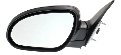ELANTRA 09-12 MIRROR LH, Power, Manual Folding, Heated, Paintable, w/o Auto Dimming, BSD, Memory, and Signal Light