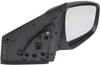 ACCENT 12-17 MIRROR RH, Power, Manual Folding, Non-Heated, Paintable, w/ In-housing Signal Light, w/o Auto Dimming, BSD and Memory