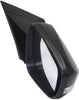 ACCENT 12-17 MIRROR RH, Power, Manual Folding, Non-Heated, Paintable, w/ In-housing Signal Light, w/o Auto Dimming, BSD and Memory