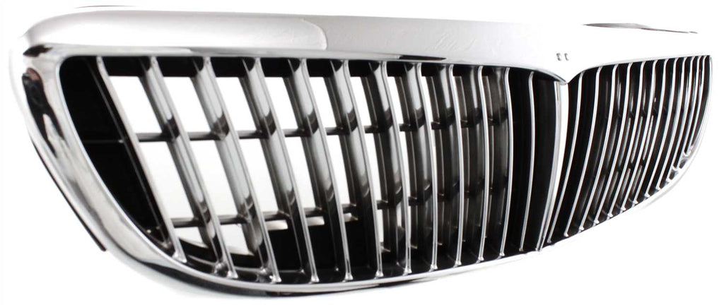 I30 00-01 GRILLE, Plastic, Chrome Shell/Painted Black Insert