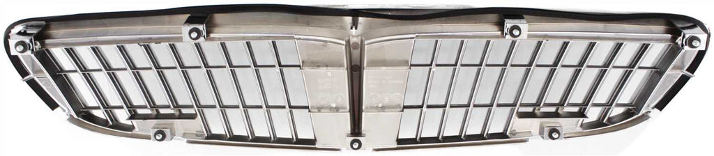 I30 00-01 GRILLE, Plastic, Chrome Shell/Painted Black Insert