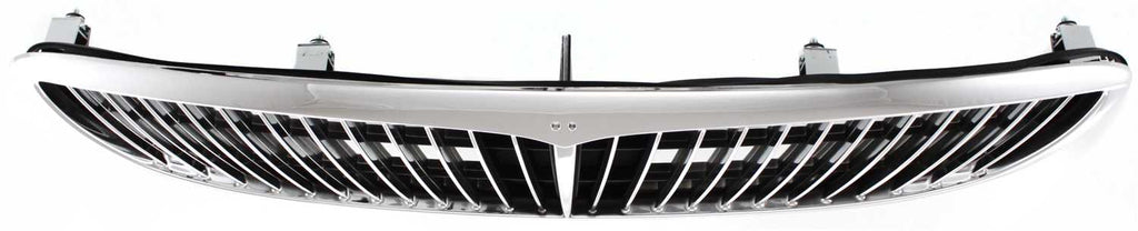 I30 00-01 GRILLE, Plastic, Chrome Shell/Painted Black Insert